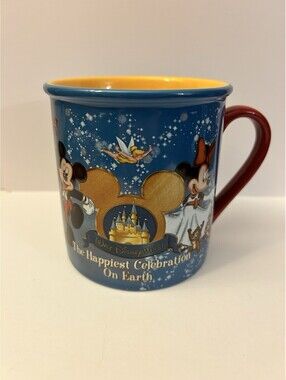 Walt Disney World Vintage 2005 The Happiest Celebration On Earth Mug NEW in BOX
